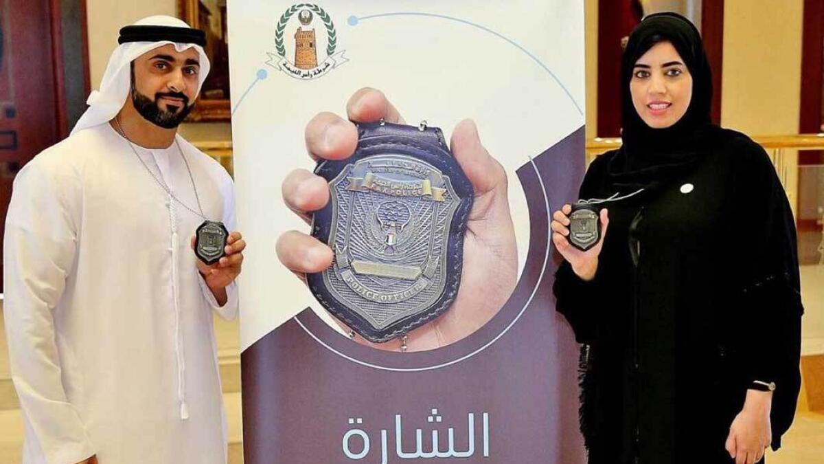 Ras Al Khaimah cops to wear new badges