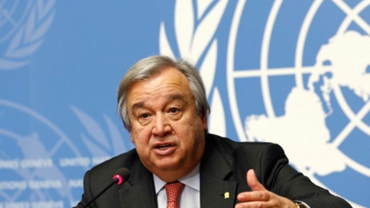 UN Secretary-General Antonio Guterres. — File photo