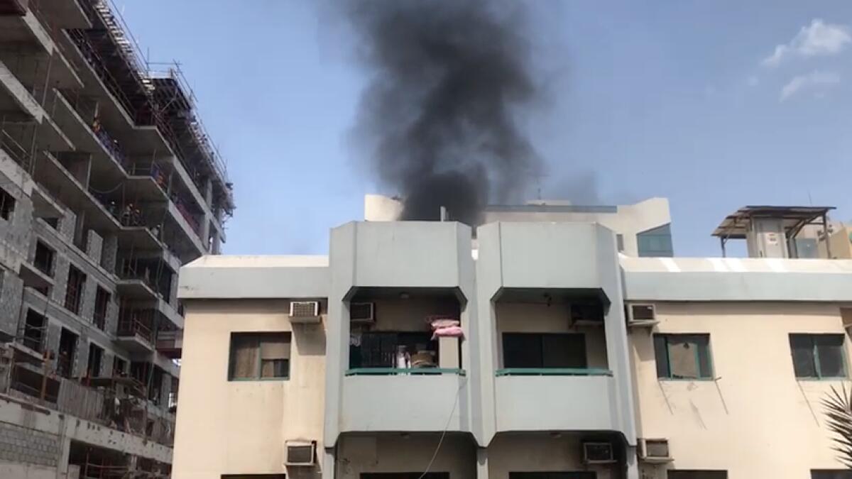 Al Ghurair, fire in Dubai, apartment fire, Dubai Police, civil defence