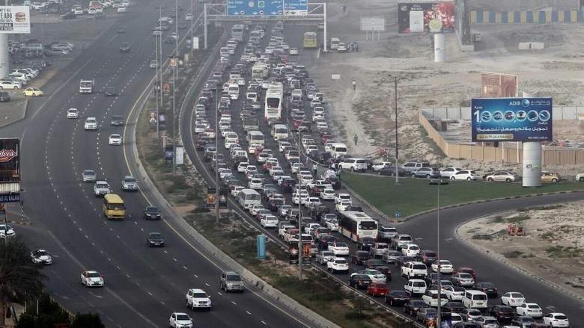 Expect morning rush congestion on these Dubai roads