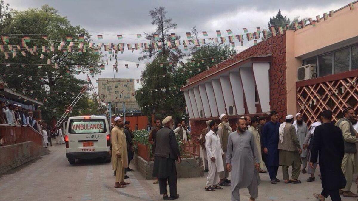 afghan mosque, mortar attack, prayers, taleban, insurgent, roof