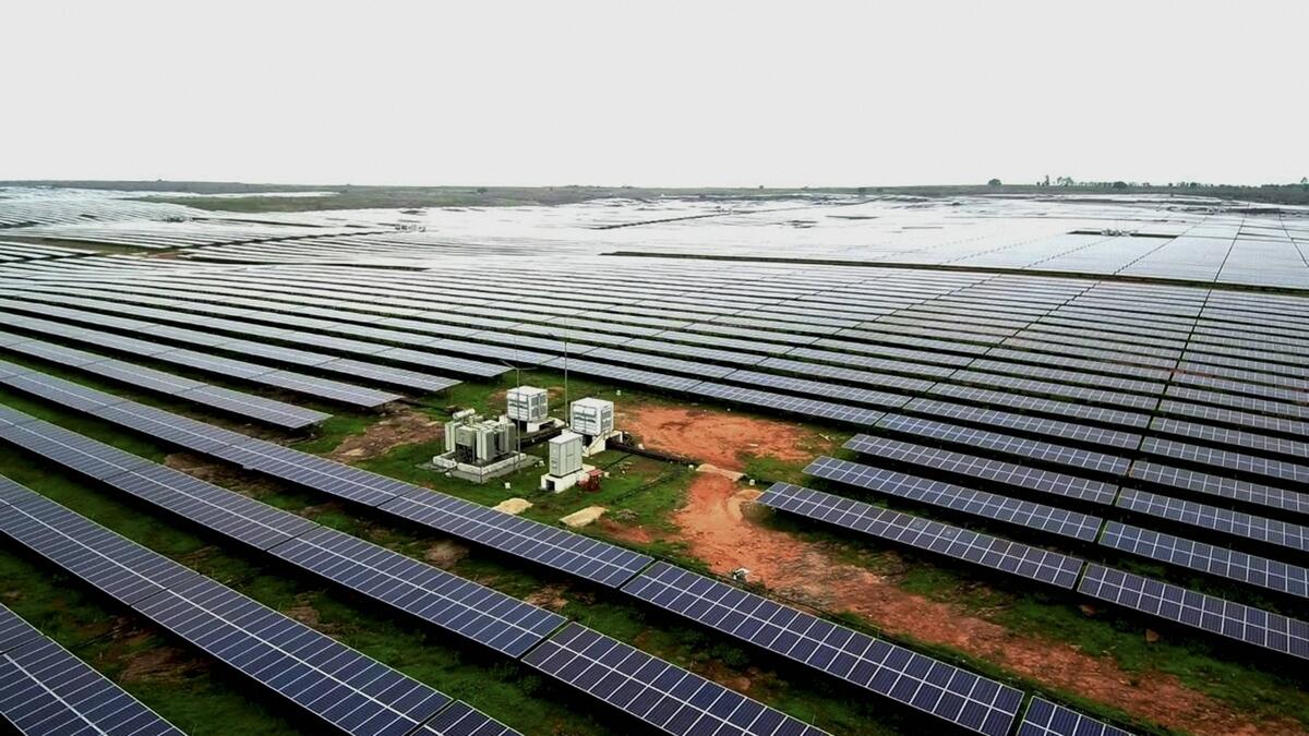 Solar power plant, Largest in Asia
