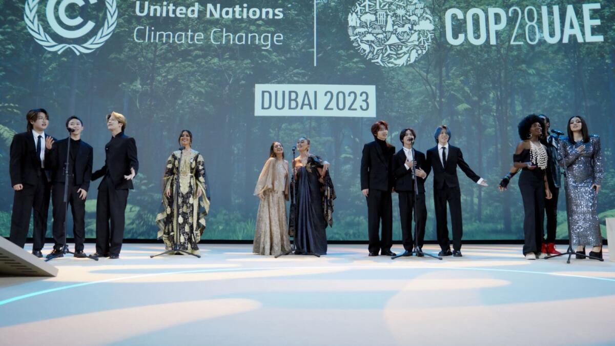 The performance of Lasting Legacy served as a unique call to action to accelerate the global response to climate change. — Wam