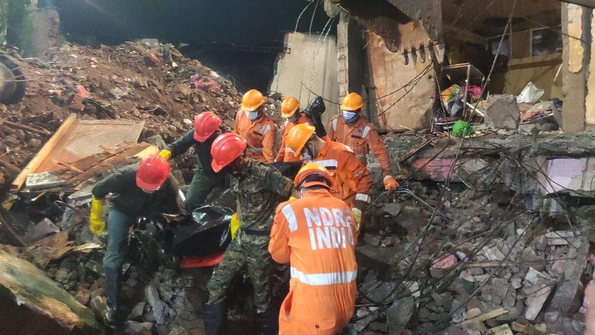 death toll, Bhiwandi, building, collapse, thane, india