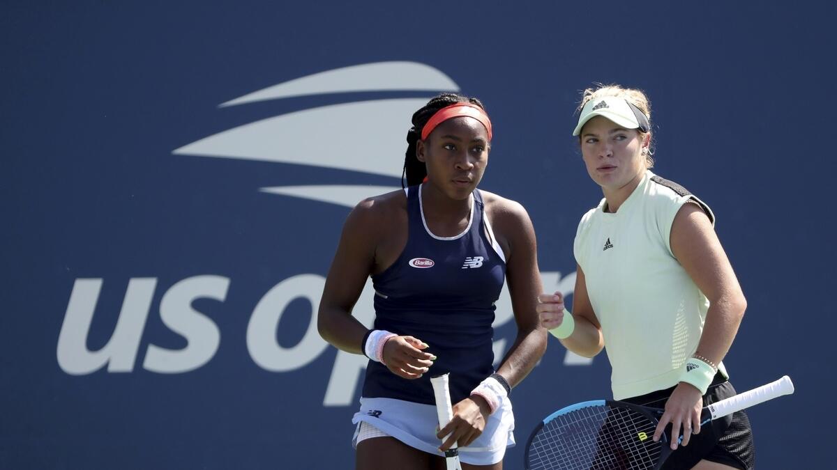 US Open: Coco takes doubles win after singles exit
