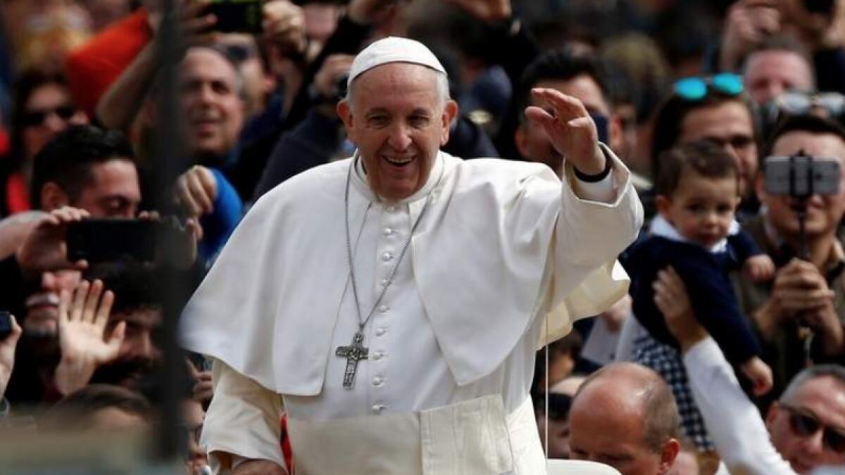 Official itinerary of Pope Francis UAE visit in 2019 revealed 