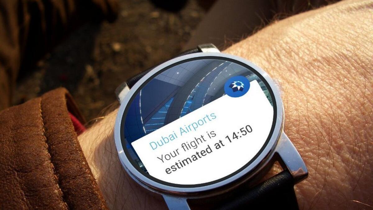 Get flight information with Dubai Airports smartwatch app!