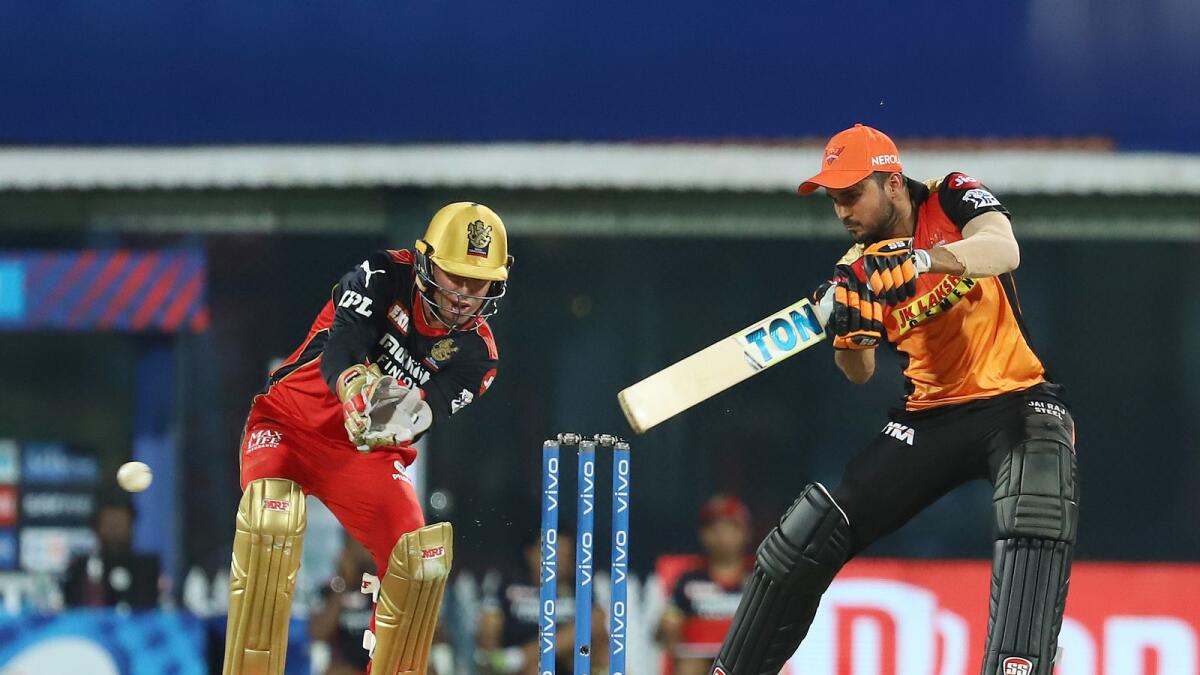 Sunrisers Hyderabad's Manish Pandey has faced criticism despite scoring runs in the first two matches. (BCCI)