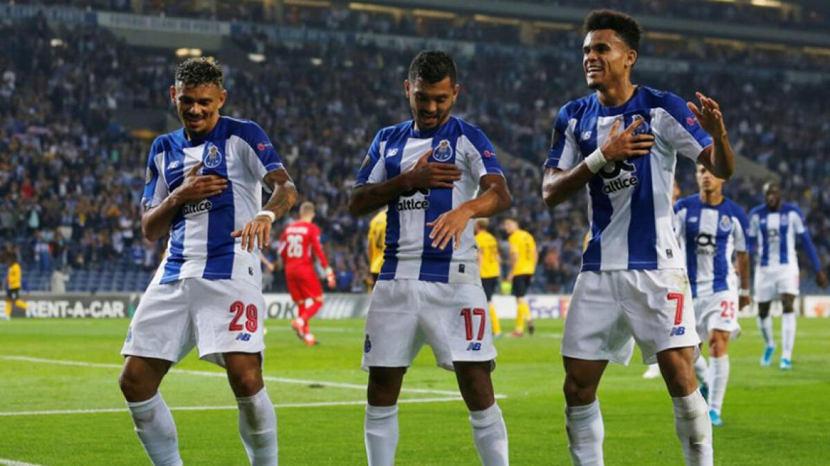 Porto lead the 18-team table with 60 points from 24 matches, one ahead of bitter rivals Benfica. -- Agencies