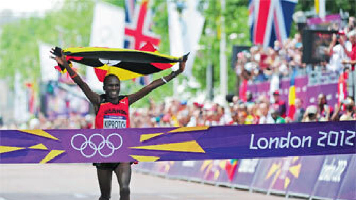 Glory for Kiprotich