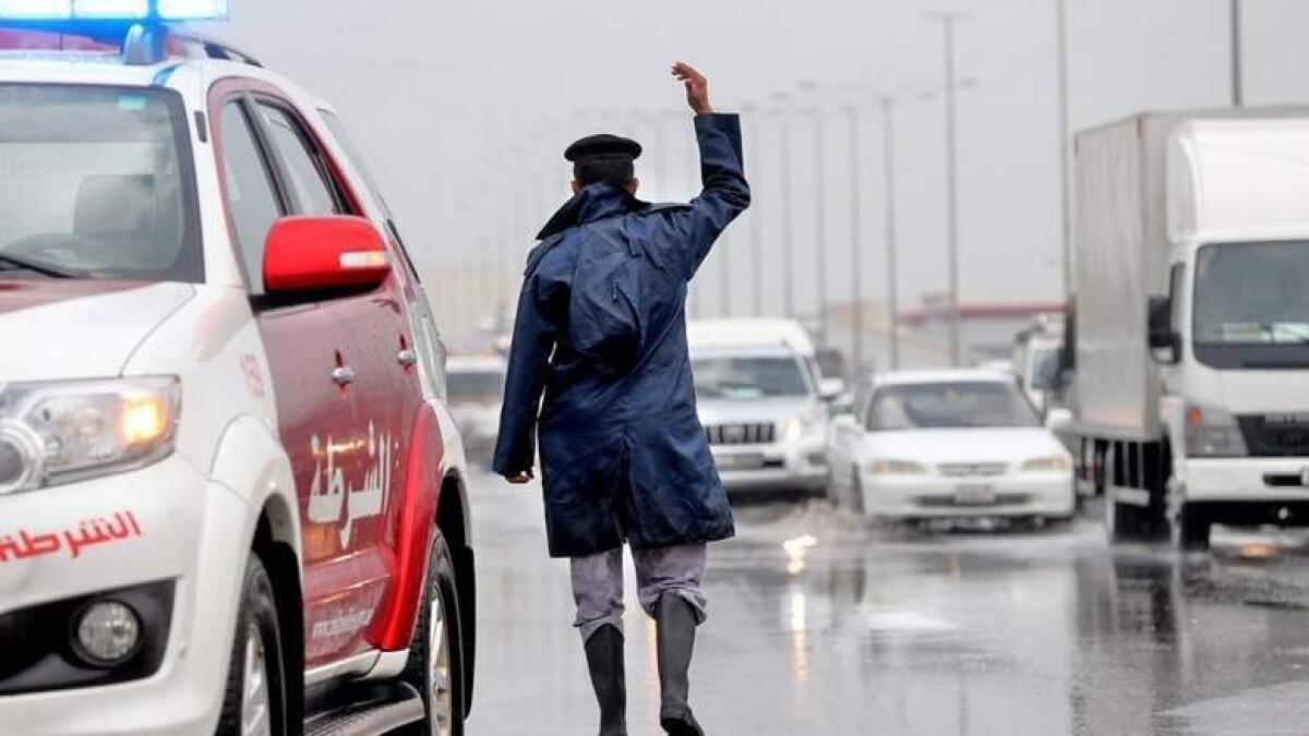Drive cautiously on slippery roads, motorists urged