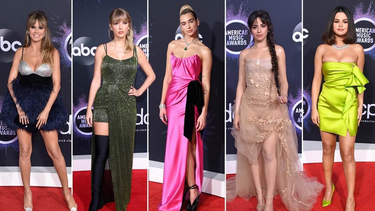 Some of the best dressed at the 2019 AMA