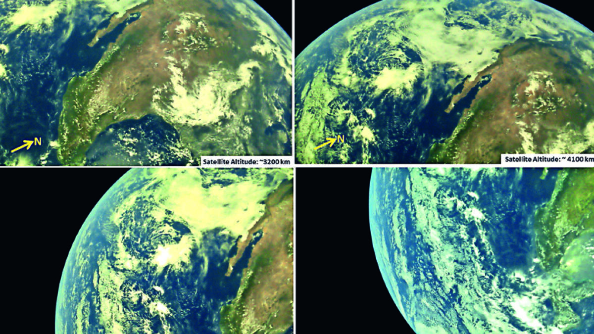 Isro shares Earths images clicked by Chandrayaan-2