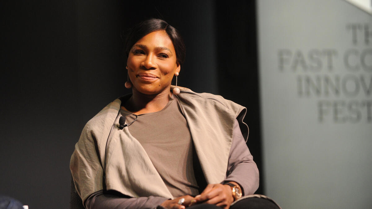 Serena Williams on her top game