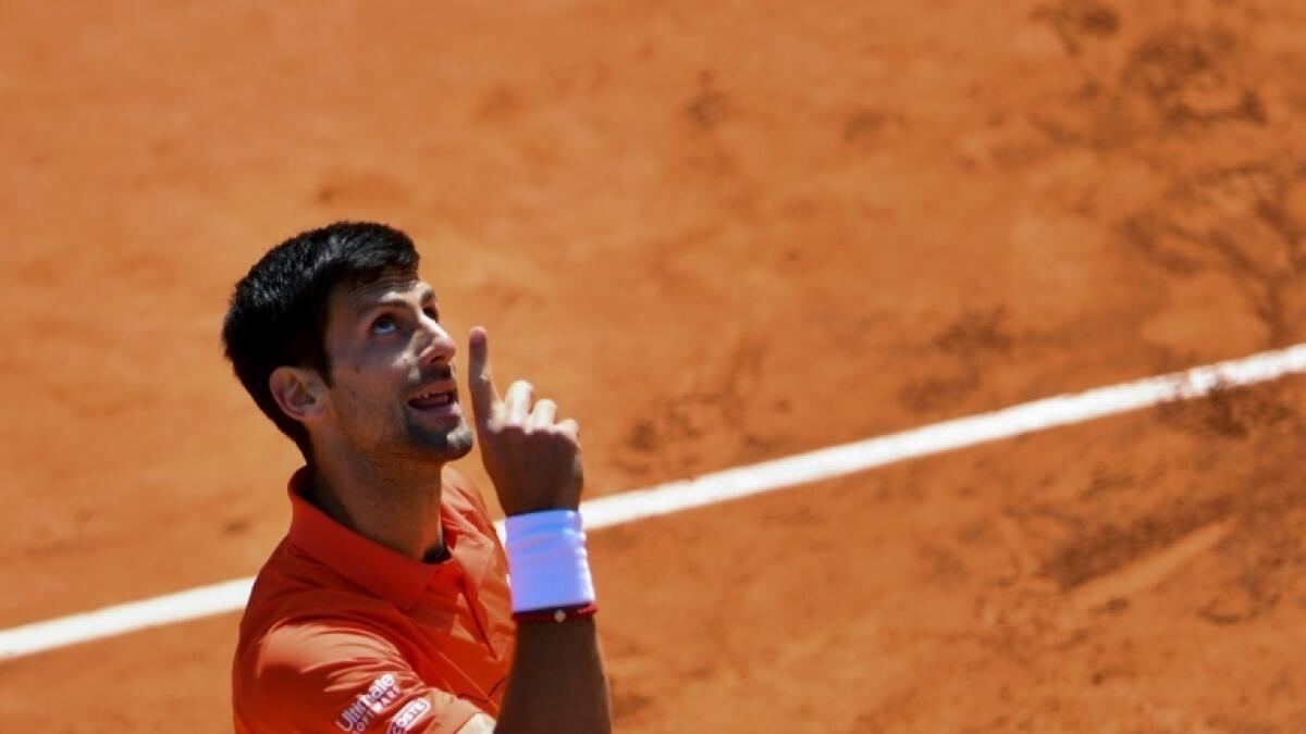 Novak Djokovic said he is looking forward to the clay season but not the US Open. - AFP file