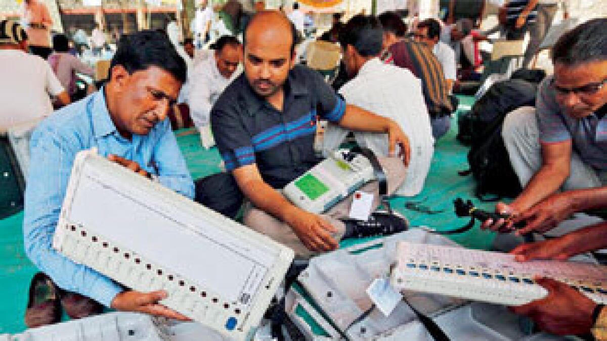 India ready to count 537 million votes
