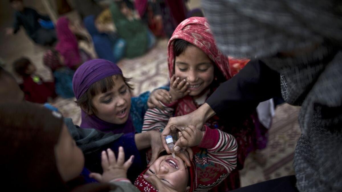 UAE begins polio vaccination for 10m children in Pakistan