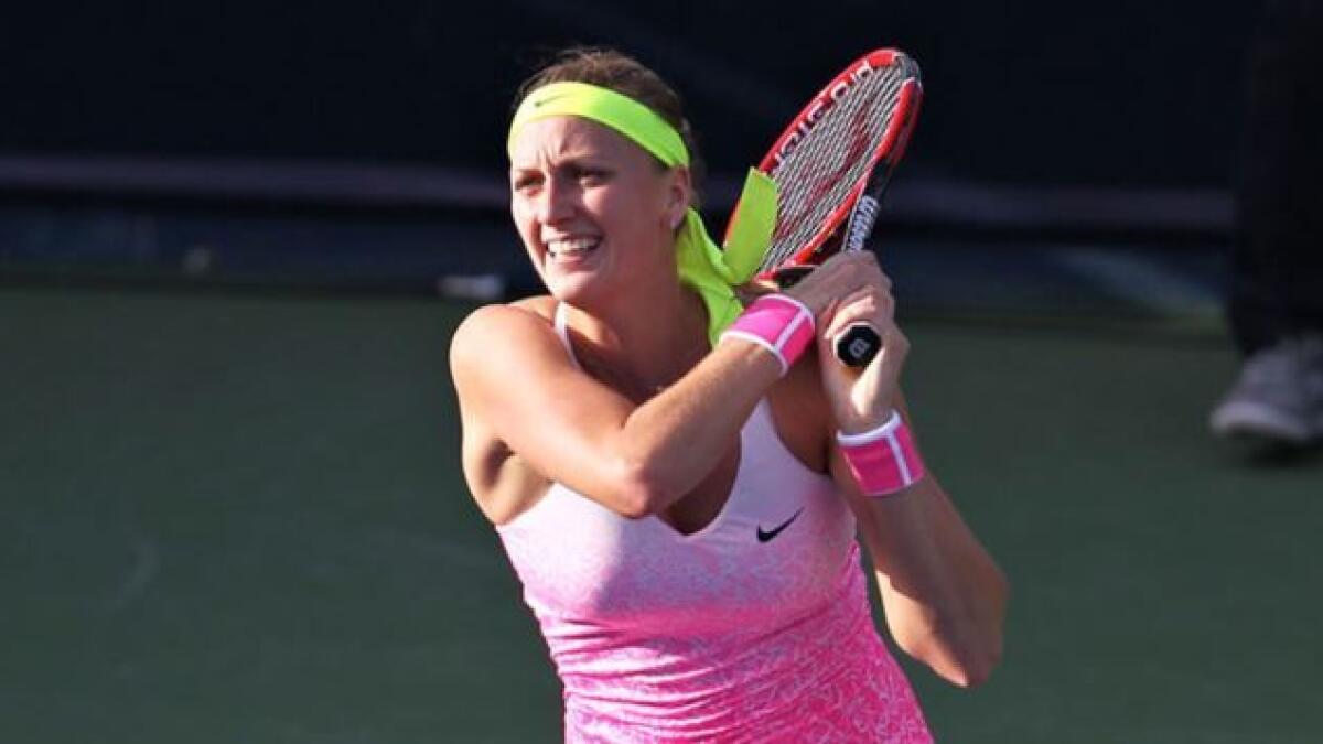 Kvitova ready for unbelievable Dubai tennis tournament