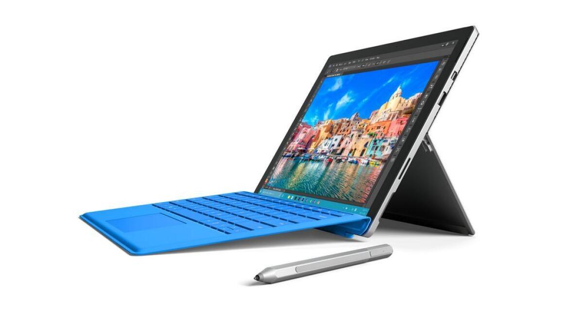 The Surface Pro 4 from Microsoft