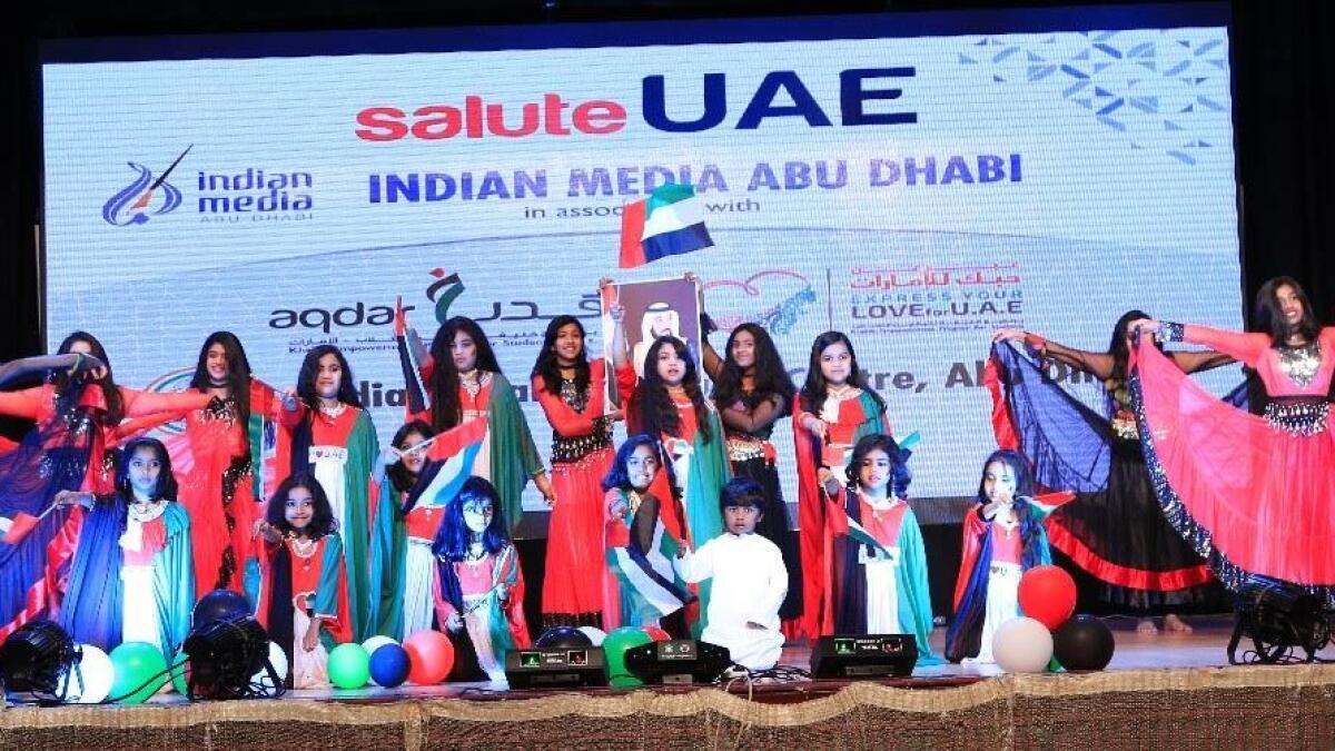 Indian Media Abu Dhabi held ‘Salute UAE’ event on Thursday night.