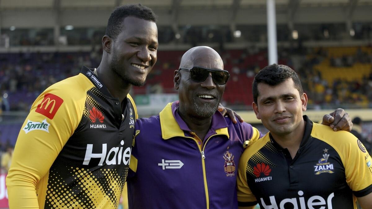 If Viv Richards (centre), the original master blaster, had played the game today, he would have broken all records in T20 cricket