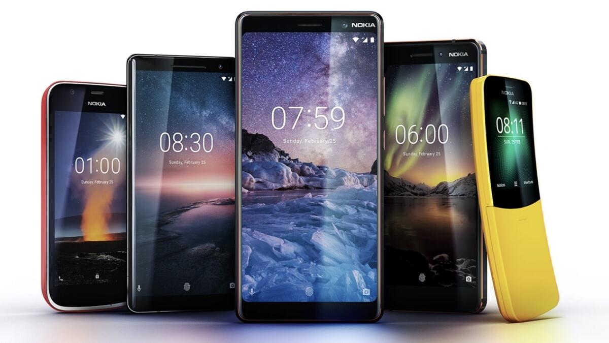 HMD Global unveils 5 Nokia phones - with more blasts from the past