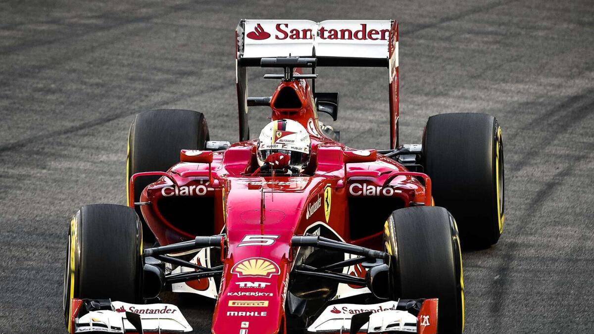 Vettel denies Hamilton record-equalling pole
