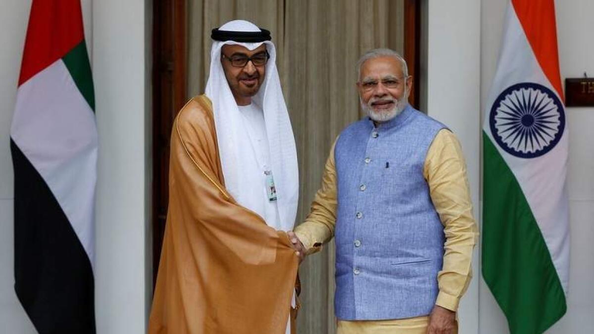 Sheikh Mohamed, Modi discuss UAE-India bilateral relations 