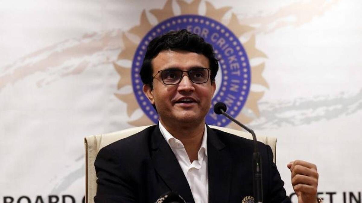 Sourav Ganguly was welcomed as the BCCI representative on the ICC Board. - ANI file