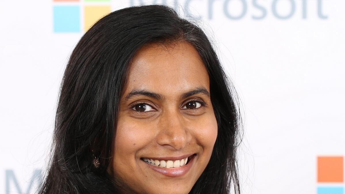 Anu Sabapathy, HR Director, Microsoft Gulf.