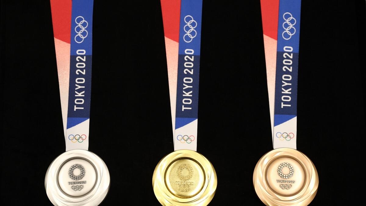 Tokyo Olympics medals, 6.2 million recycled electronic devices, sports, recycled metals