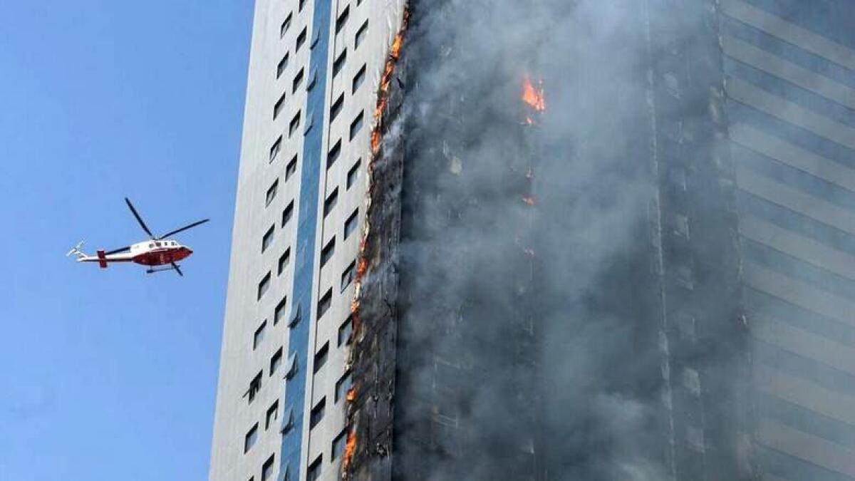 ‘Al Nasser Tower lacked fire safety measures’