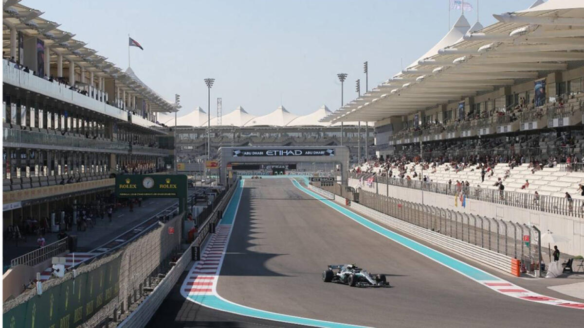 The F1 Etihad Airways Abu Dhabi Grand Prix will be behind closed doors.