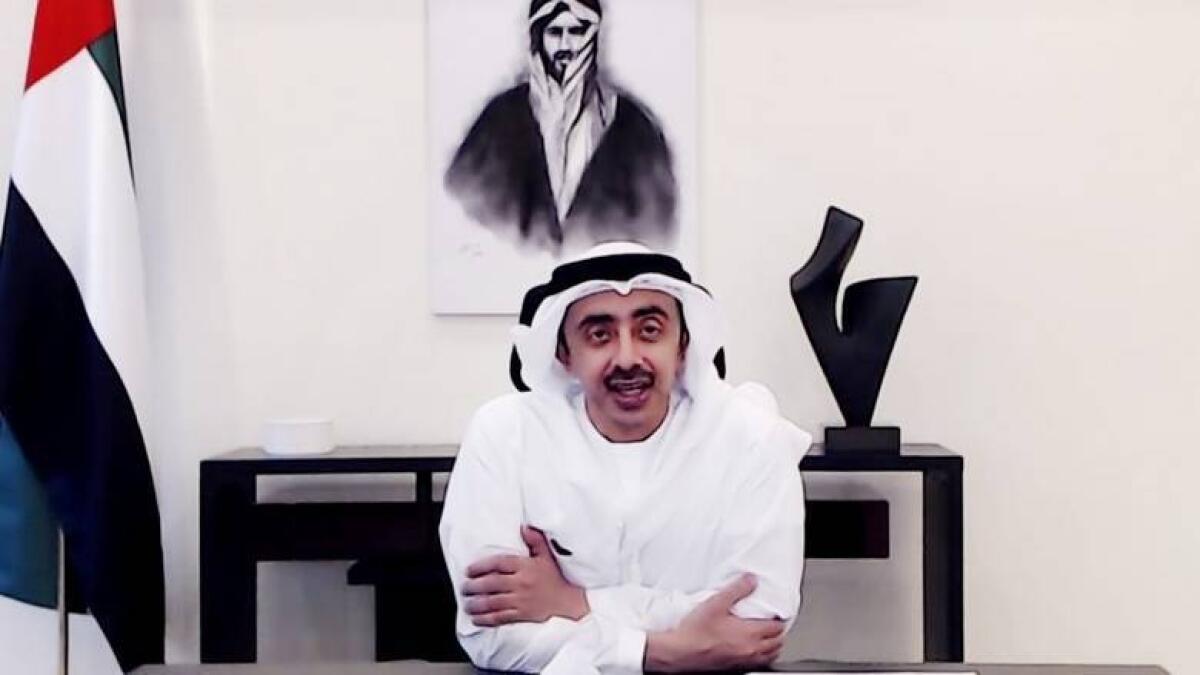 Sheikh Abdullah bin Zayed, Minister of Foreign Affairs and International Cooperation, Republic of South Korea, 40th anniversary 