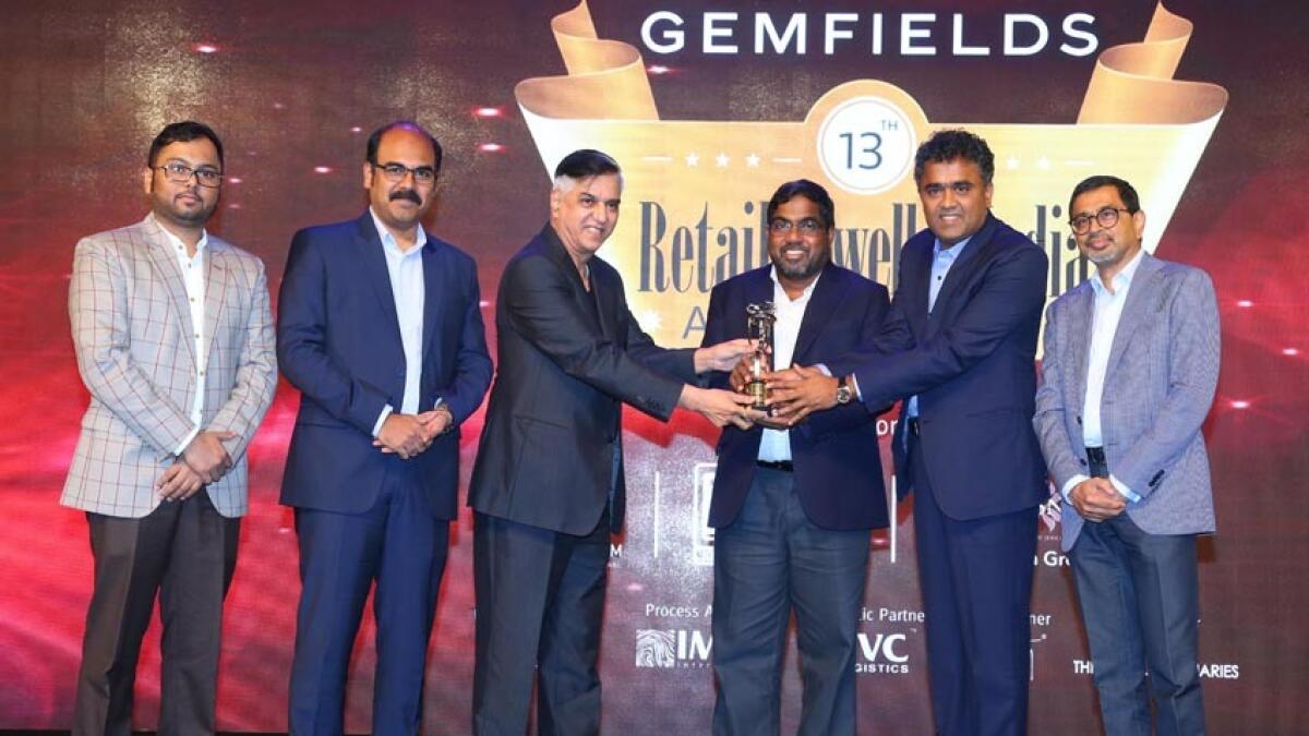 Malabar Gold honoured with Retail Jeweller India Award