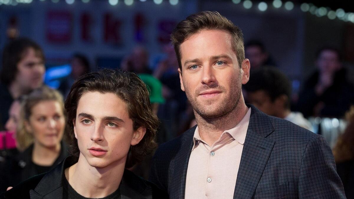 Call me by your name, Armie Hammer, Timothee Chalamet