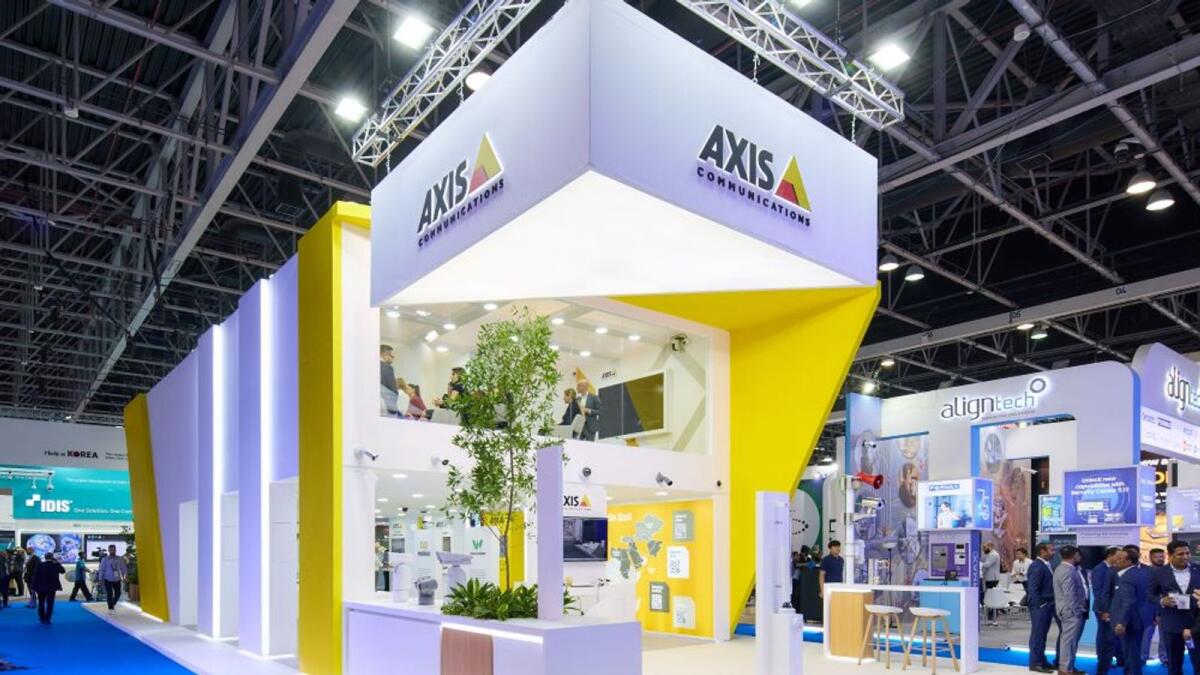 The Axis pavilion at Intersec. — Supplied photo
