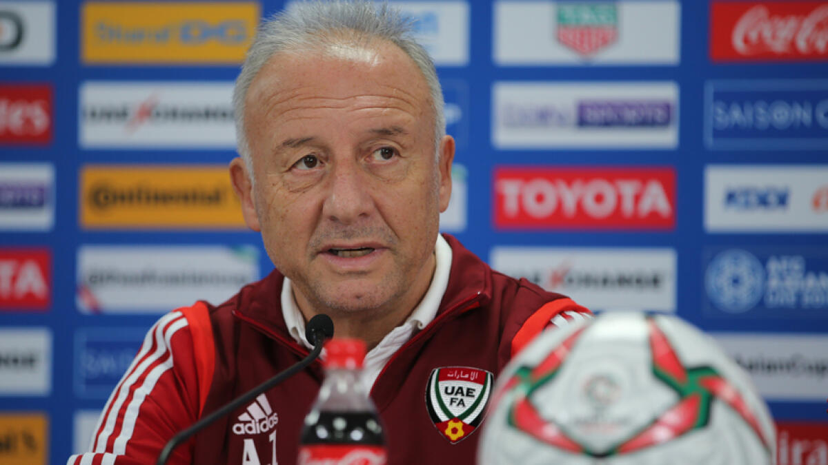Coach Zaccheroni apologises; contract with UAE FA ends