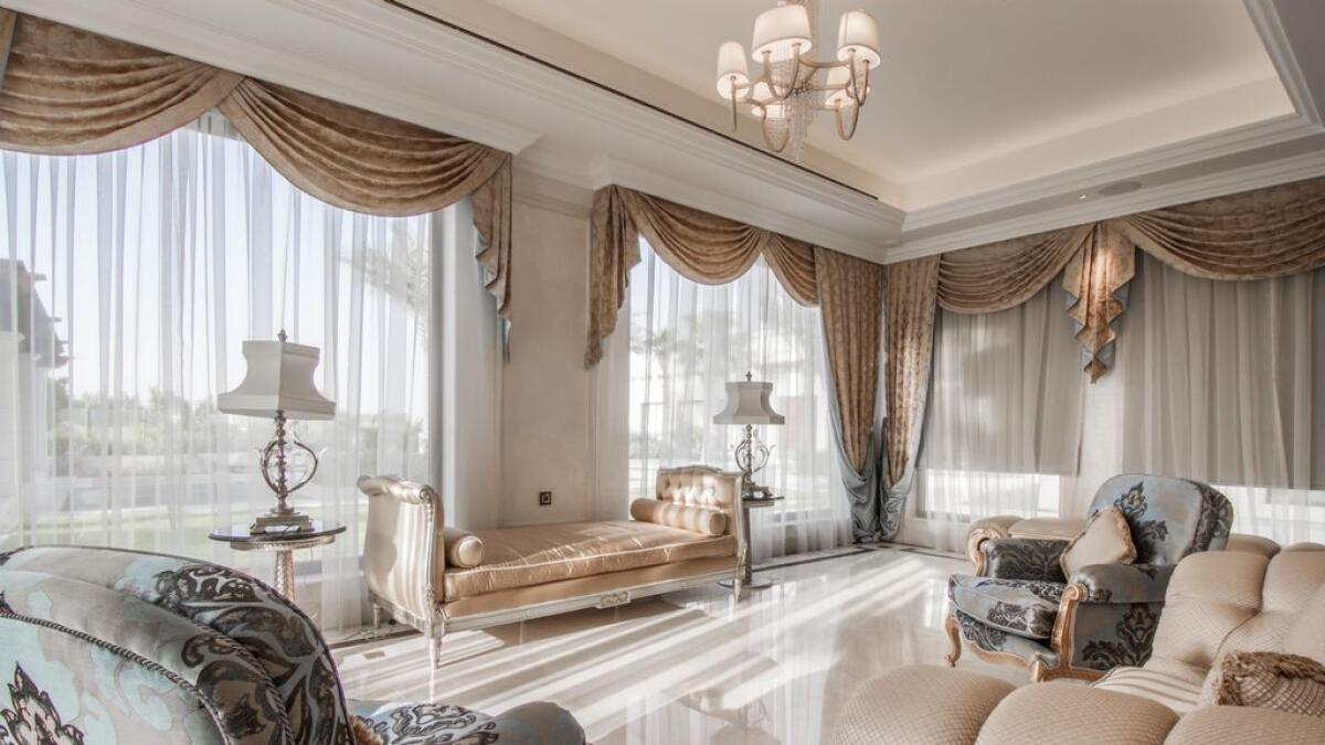 This 23,000sqft six-bedroom mansion worth Dh175 million in the L sector of Emirates Hills is up for sale.