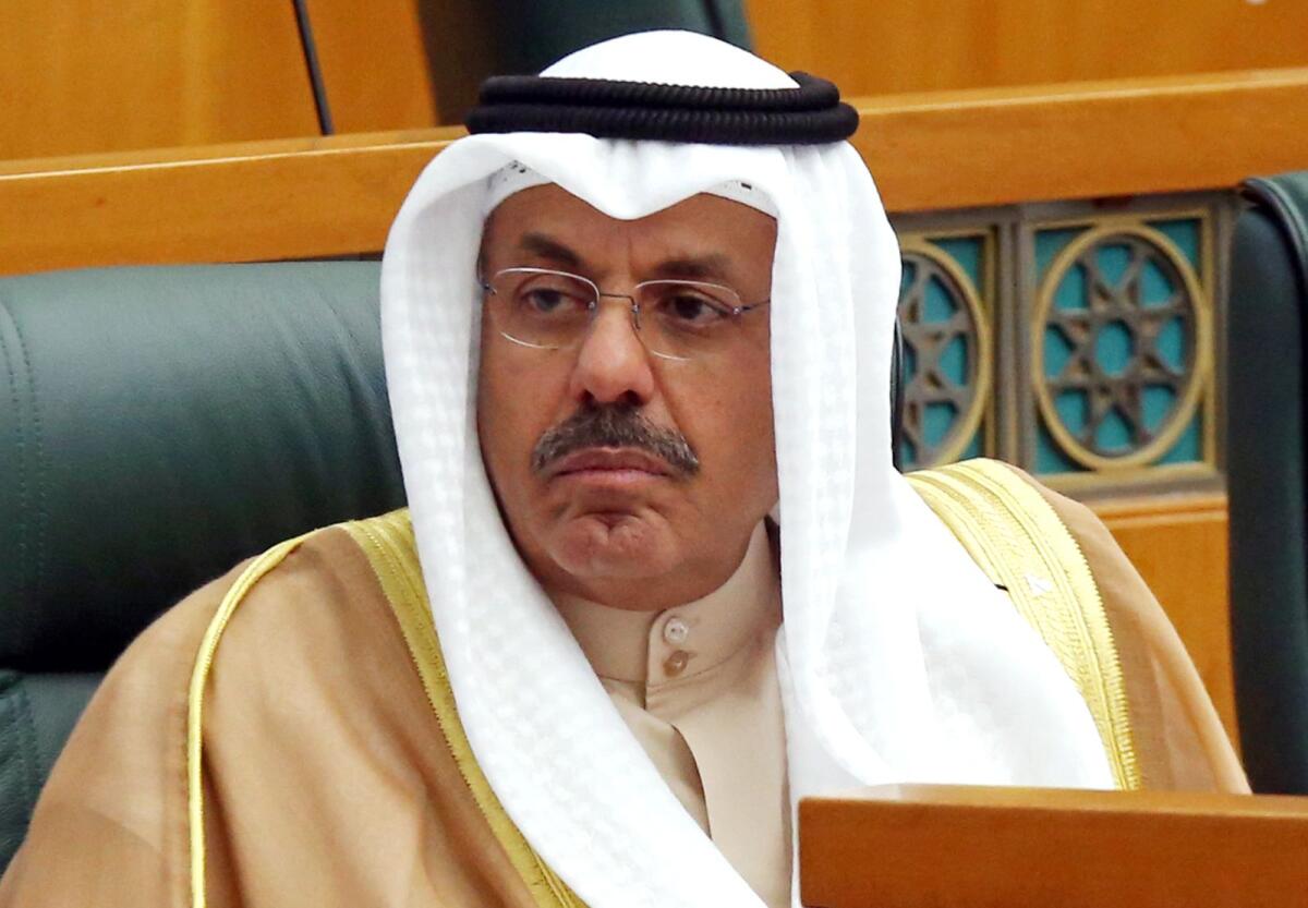 Sheikh Ahmad Nawaf Al Sabah (Photo: AFP)