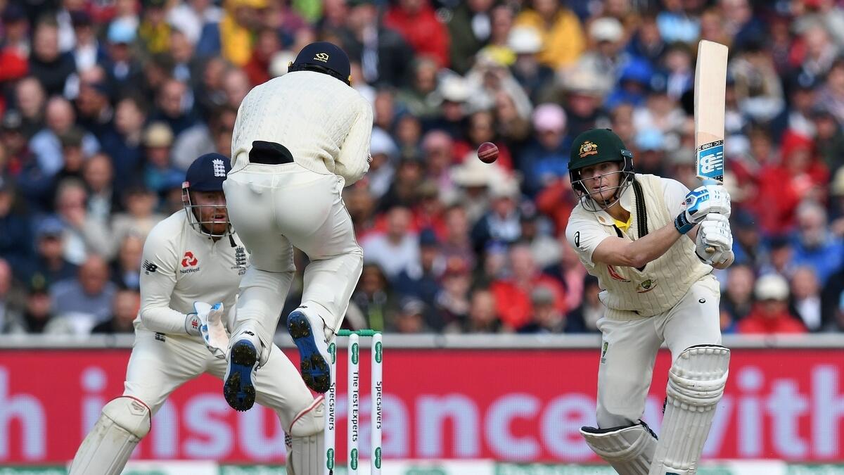Australia star Smith hits fifty on Ashes return