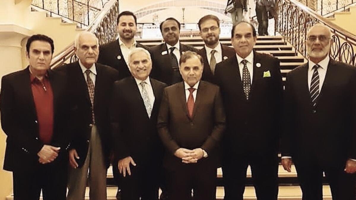 PBPC Abu Dhabi Executive Board with Ghulam Dastgir, Ambassador of Pakistan to the UAE and Chairman of the Council
