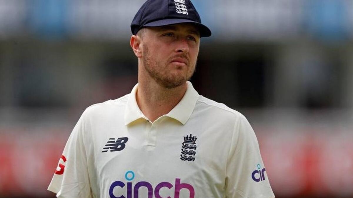England fast bowler Ollie Robinson. (AFP)