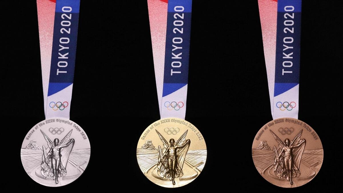 Tokyo Olympic medals made from recycled materials