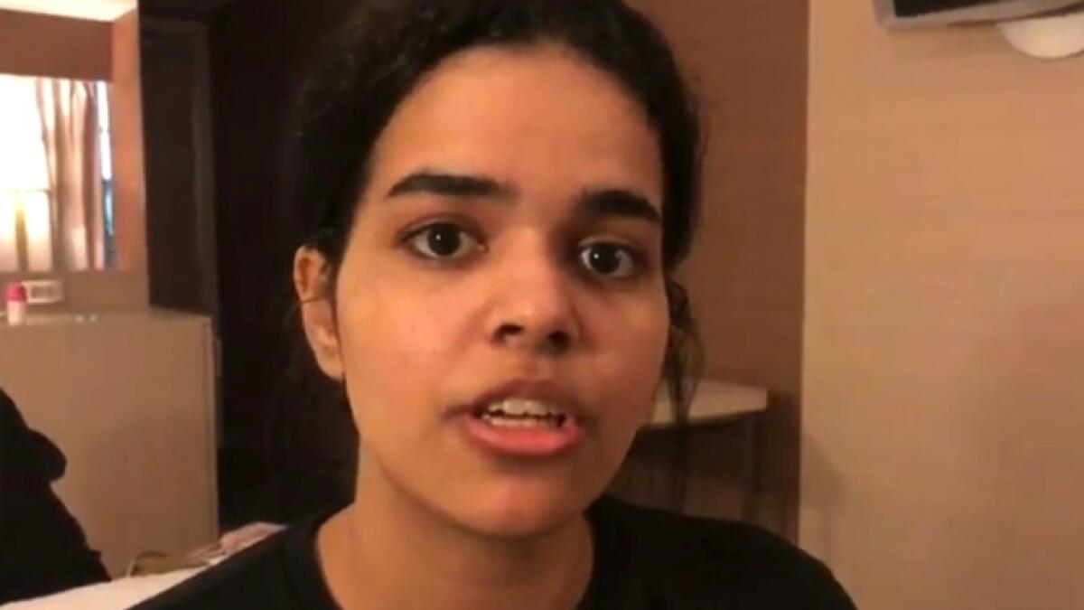 Saudi woman detained in Thailand seeks asylum in Canada 