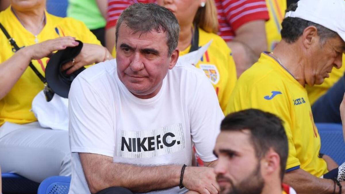 Gheorghe Hagi founded Viitorul in 2009 and still owns the club, known for nurturing young talent in the Black Sea state. (Reuters)