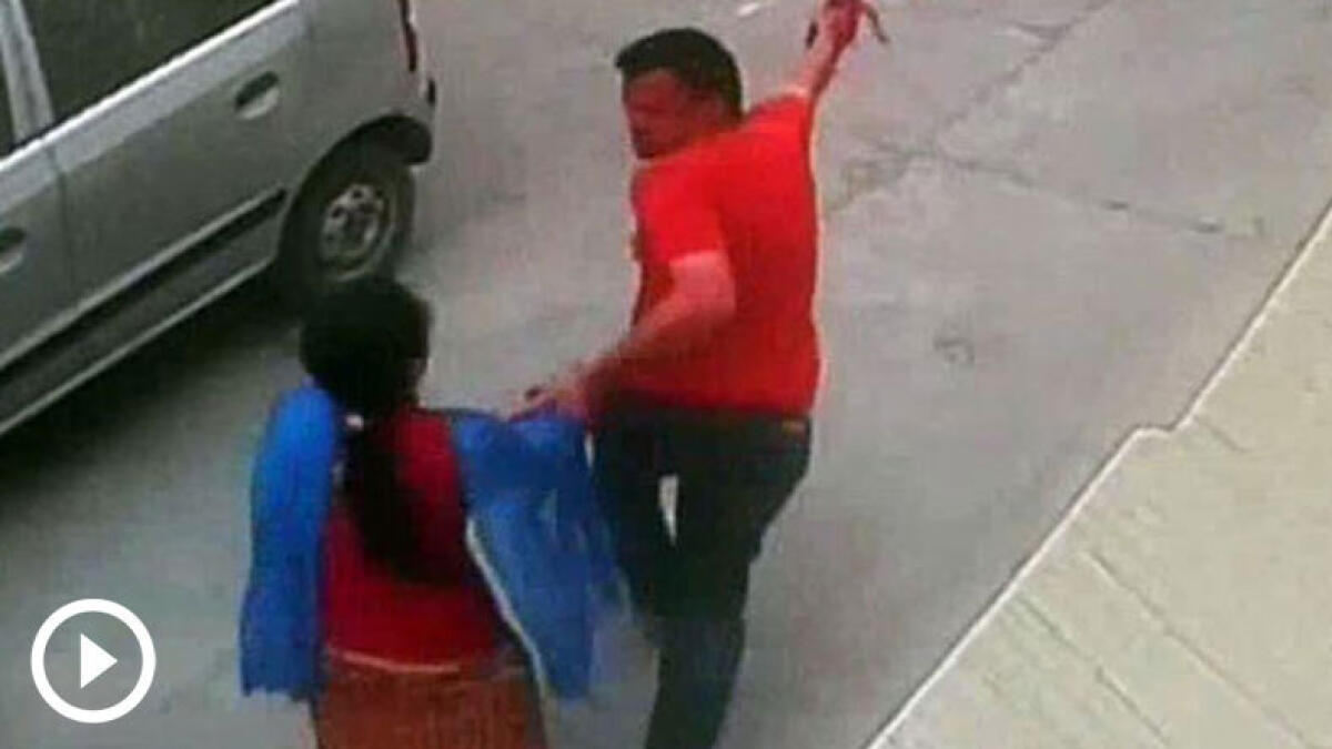 Caught on camera: Man drags woman before raping her