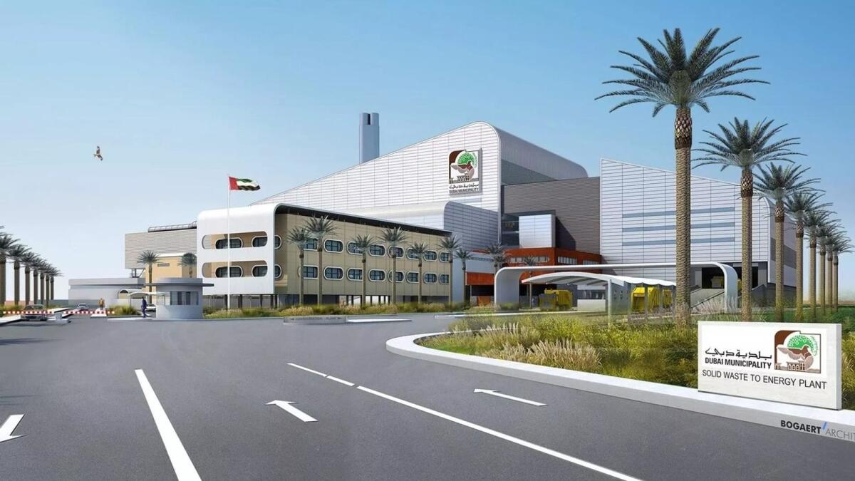 The Dubai Waste Treatment Centre is the most efficient waste-to-energy project in the world, with an efficiency rate of 32 per cent at a temperature of 27 degrees celsius.