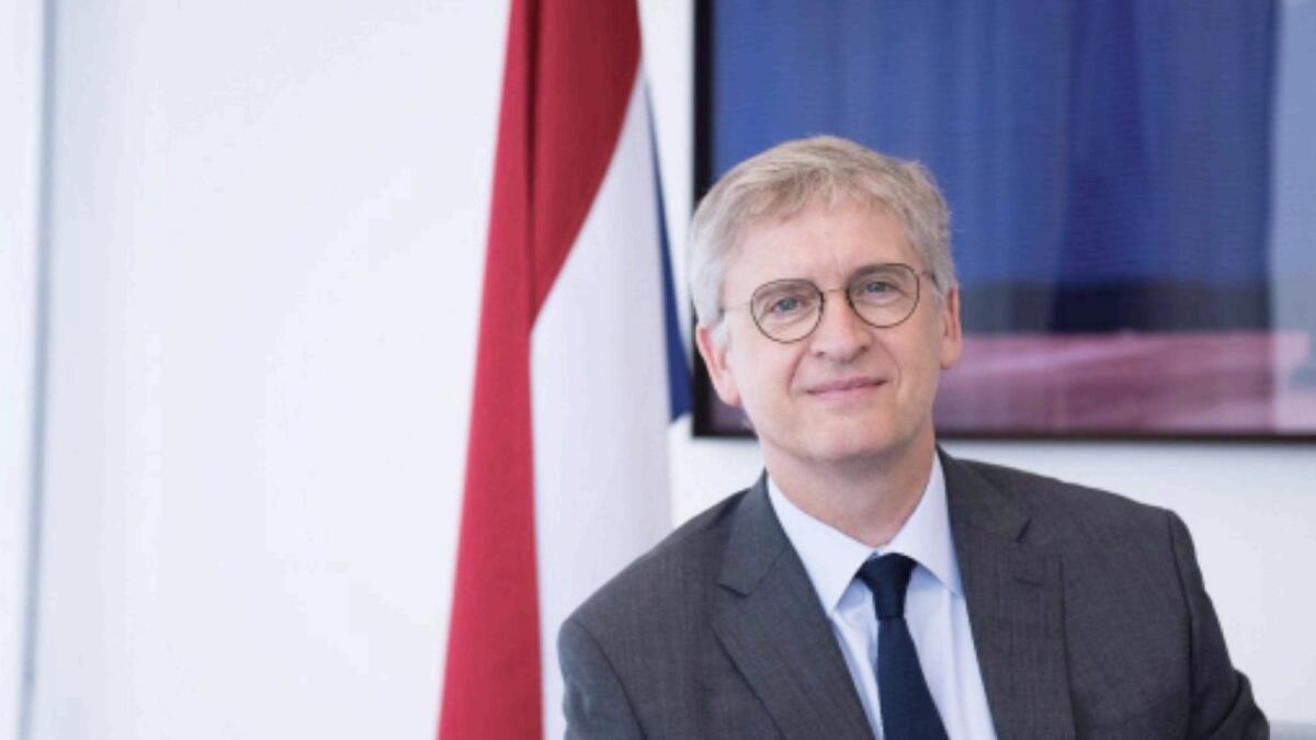 Lody Embrechts, Ambassador of the Kingdom of Netherlands to the UAE.