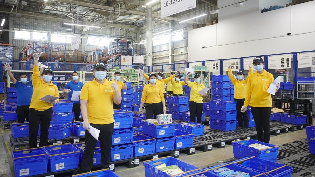 Majid Al Futtaim has activated a redeployment programme where employees join the company's Carrefour business on a temporary basis to assist with online order fulfilment.